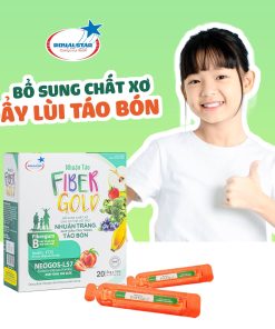 Siro chất xơ Fiber Gold Sao Hoàng Gia – Hỗ trợ nhuận tràng, giảm táo bón tăng cường hệ tiêu hóa
