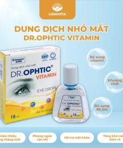 Bộ sản phẩm hỗ trợ đôi mắt sáng khoẻ