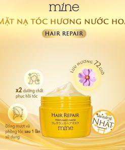 Mặt nạ ủ tóc phục hồi hư tổn nước hoa Mine 180g
