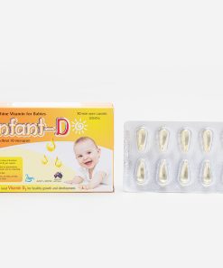 Viên uống Infant-D hỗ trợ tăng đề kháng, chắc răng, khỏe xương