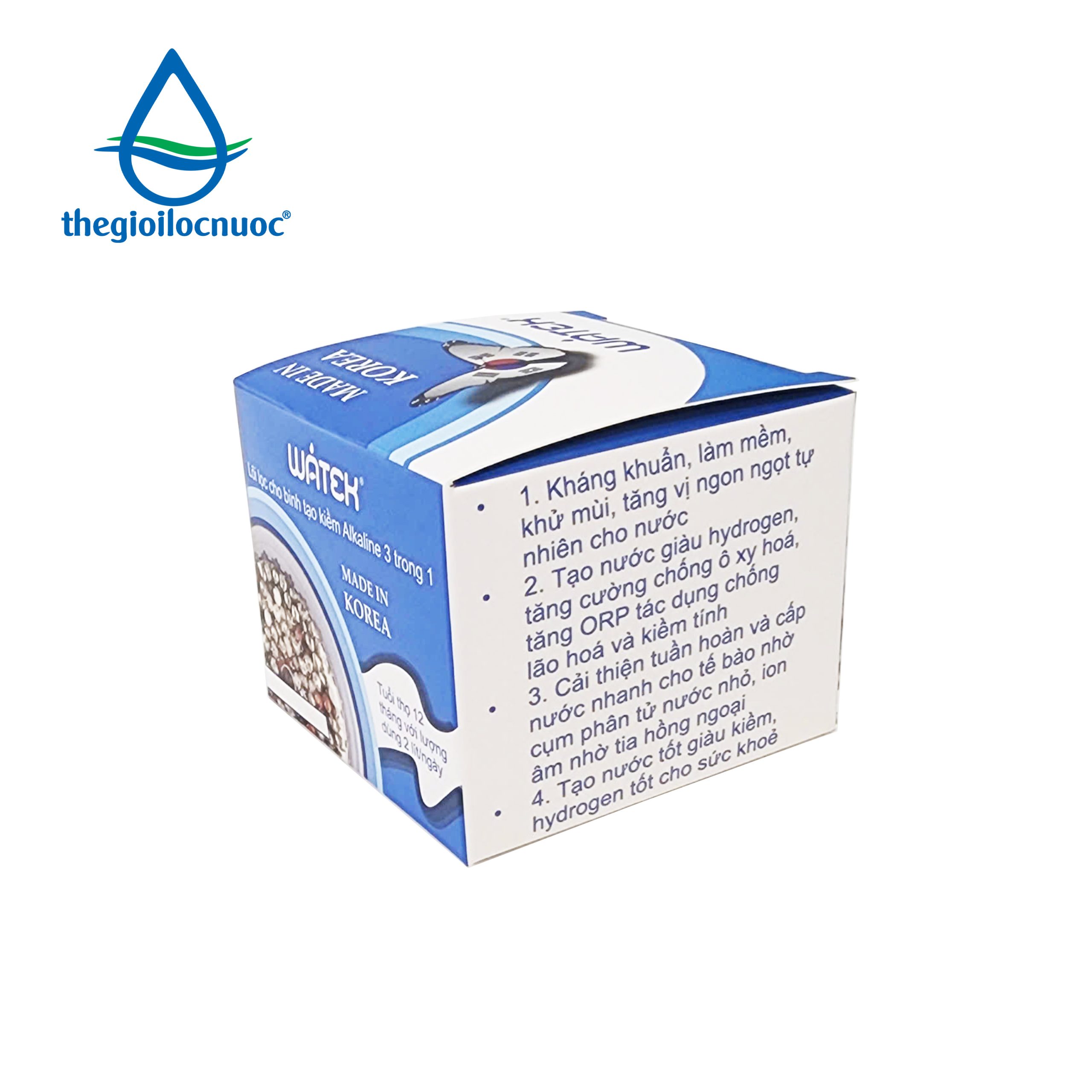 Lõi lọc nước dùng trong bình lọc nước kiềm hiệu Watek