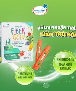 Siro chất xơ Fiber Gold Sao Hoàng Gia – Hỗ trợ nhuận tràng, giảm táo bón tăng cường hệ tiêu hóa