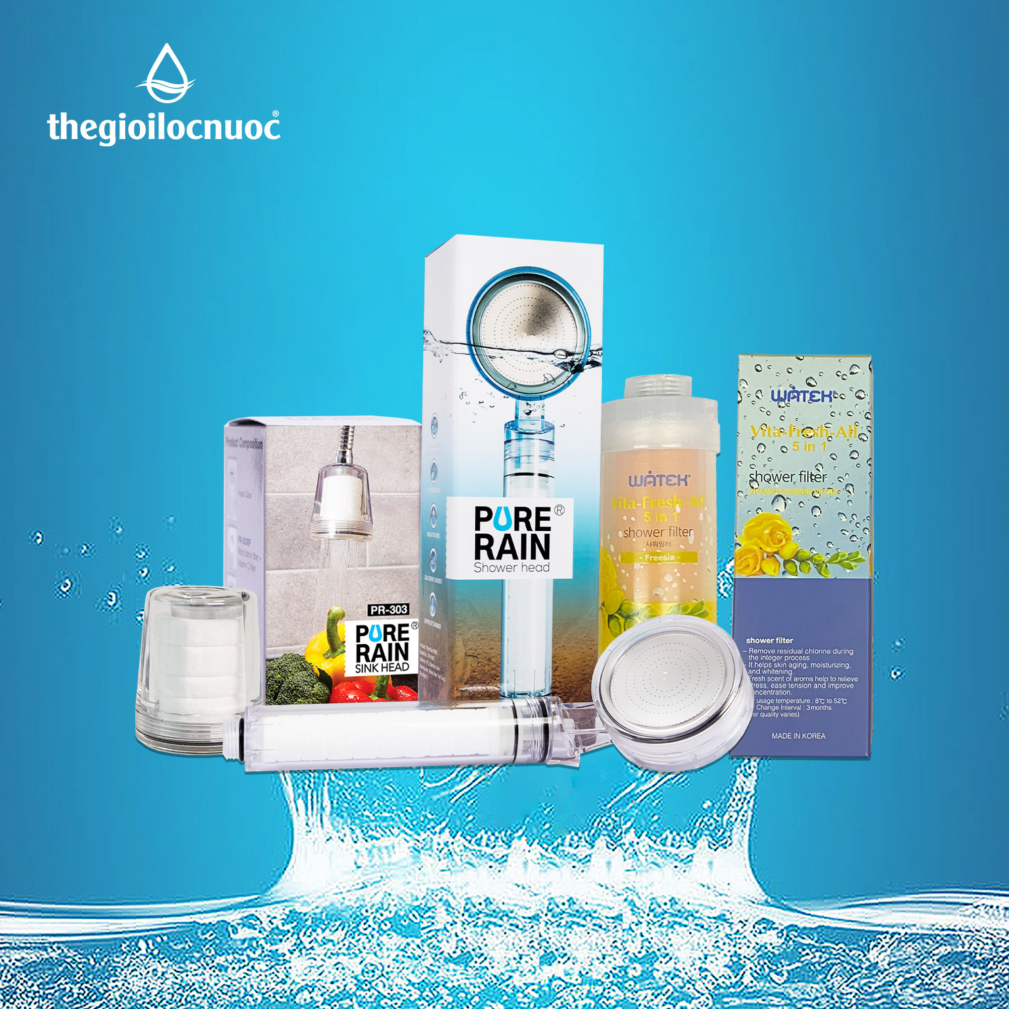 Combo bảo vệ toàn diện cho phòng tắm, model: F-CB-BVTD