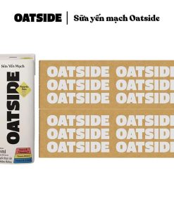 Sữa yến mạch OATSIDE vị nguyên bản Original (không đường) Thùng 24 Hộp 180ml