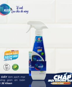 Bộ vi sinh lau chùi đa năng 3E Kleen (01 Chai 500ml + 01 ống 5ml)
