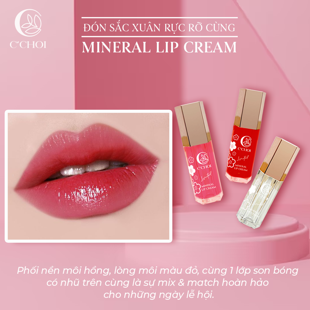 Son kem khoáng (phiên bản giới hạn) – Mineral Lip Cream – Limited 2024