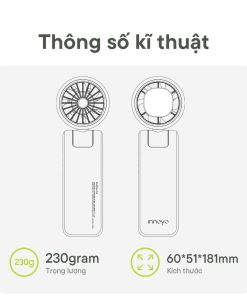 Quạt cầm tay băng lạnh InnoFans Ice