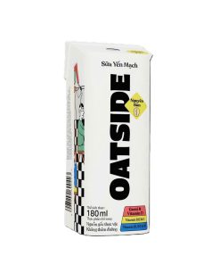 Sữa yến mạch OATSIDE vị nguyên bản Original (không đường) Thùng 24 Hộp 180ml