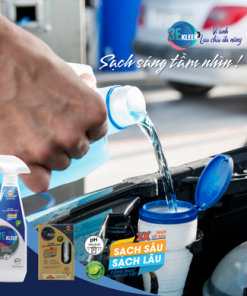 Bộ vi sinh lau chùi đa năng 3E Kleen (01 chai 500ml + 03 ống 5ml)
