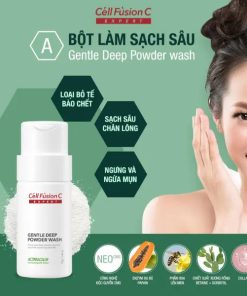 Bột làm sạch sâu dịu nhẹ 70g – Cell Fusion C Expert Gentle Deep Powder Wash