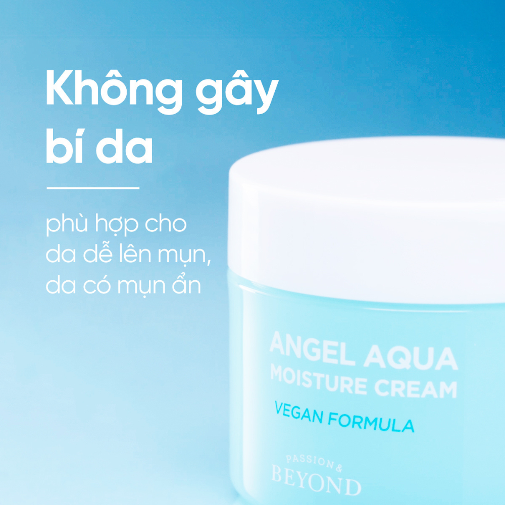 Kem dưỡng ẩm dịu da Thuần chay BEYOND Angel Aqua Moisture Cream 150ml (BEYOND ANGEL AQUA MOISTURE CREAM)