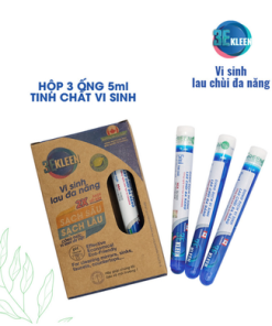 Hộp vi sinh lau chùi đa năng 3E Kleen (03 ống 5ml)