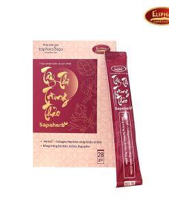 Collagen Tây Thi Trùng Thảo Sapaherb hỗ trợ làm đẹp da 28gói