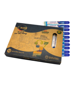 Hộp vi sinh lau chùi đa năng 3E Kleen (10 ống 5ml)