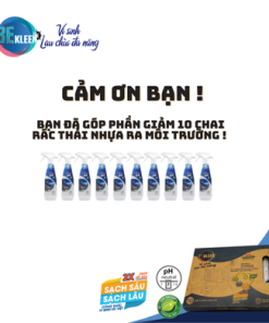 Hộp vi sinh lau chùi đa năng 3E Kleen (10 ống 5ml)