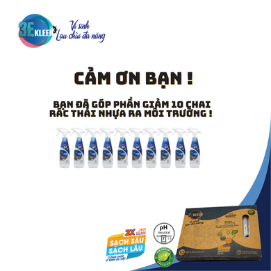 Hộp vi sinh lau chùi đa năng 3E Kleen (10 ống 5ml)