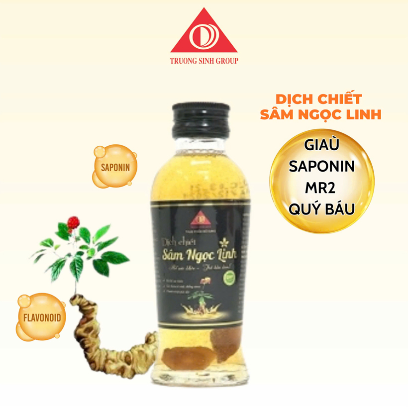 Dịch chiết sâm ngọc linh hộp 05 chai – kèm túi