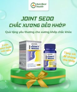 Viên uống tăng cường tiết dịch khớp, hỗ trợ hạn chế thoái hóa khớp NMI – JOINT SEDO (90 viên)