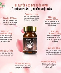 Viên uống tăng cường Nội tiết tố nữ BIKEN AX 21