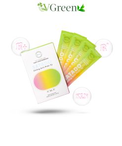 Thạch xanh Kombucha SATADO – Dưỡng sinh phân tử (hộp 1050g)