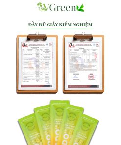 Thạch xanh Kombucha SATADO – Dưỡng sinh phân tử (hộp 1050g)