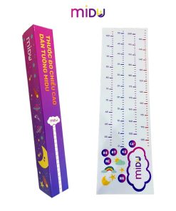 Thước đo chiều cao decal dán tường Midu