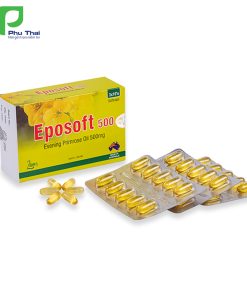Viên uống cân bằng nội tiết tố, làm đẹp da Eposoft 500 (hộp 30 viên)