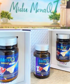 Midu MenaQ7 360mcg – Hỗ trợ chắc khỏe xương và phát triển chiều cao cho trẻ dậy thì với Trucal và Vitamin K2 hàm lượng cao (hộp 30 viên)