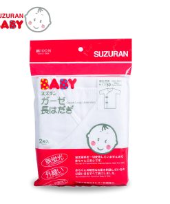 Áo sơ sinh Chitosan kháng khuẩn Suzuran Japan (Ngắn)