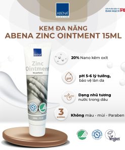 Kem đa năng Abena Zinc Oinment 15ml