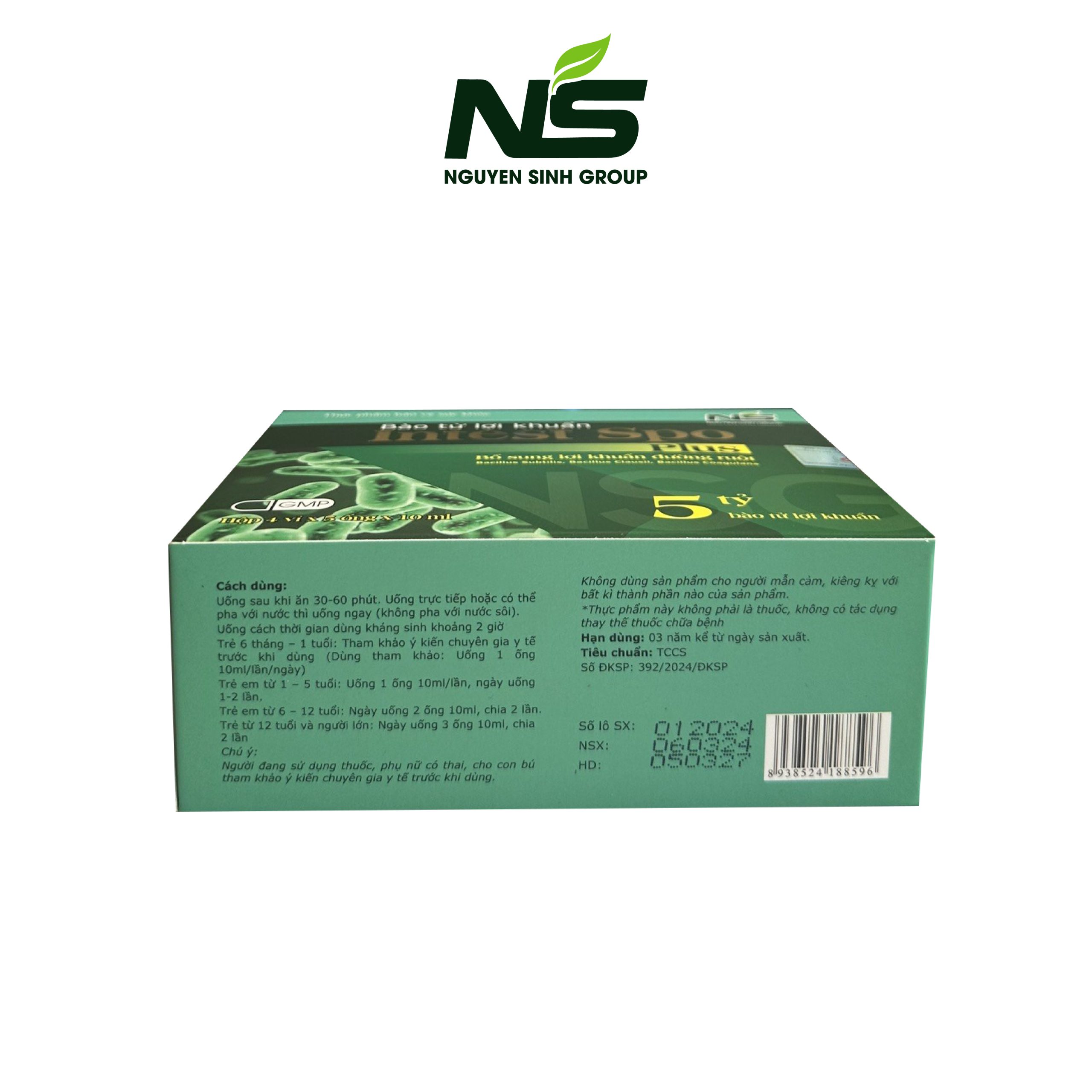 Thực phẩm bảo vệ sức khoẻ Bào tử lợi khuẩn Intest Spo Plus