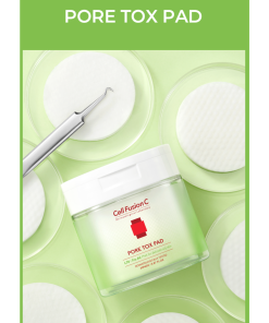 Pore Tox Pad – Cotton pad làm sạch, se khít chân lông hộp 60 miếng