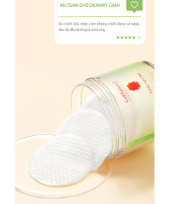 Pore Tox Pad – Cotton pad làm sạch, se khít chân lông hộp 60 miếng