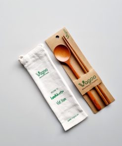 Đũa muỗng túi vải