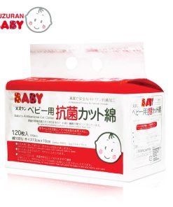 Bông thấm hút kháng khuẩn Suzuran Japan