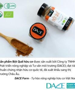 Bột quế hữu cơ Dace 45g