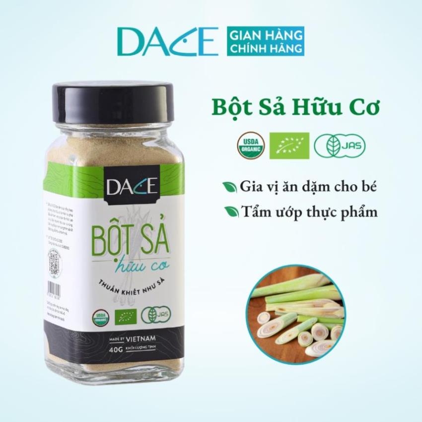 Bột sả hữu cơ Dace 40g