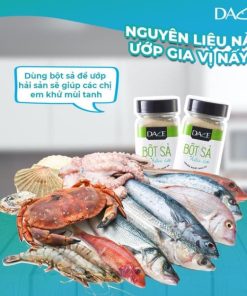 Bột sả hữu cơ Dace 40g