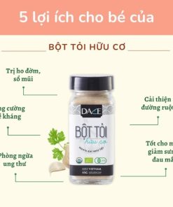 Bột tỏi hữu cơ Dace 65g