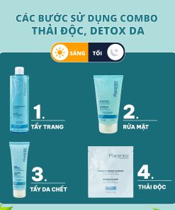 Combo thải độc, detox da từ tế bào gốc noãn thực vật Placentor