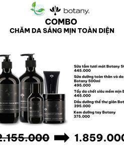 Combo chăm da sáng mịn toàn diện