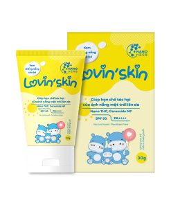 Kem chống nắng Lovin’skin SPF50 PA++++ dịu nhẹ cho trẻ em (30g)