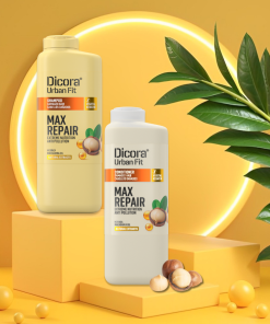 Combo 1: Dầu gội và dầu xả Dicora Urban Fit dành cho tóc hư tổn
