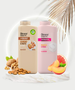 Combo 4: Sữa dưỡng thể Dicora Urban Fit Vitamin C và Sữa tắm Dicora Urban Fit Vitamin B