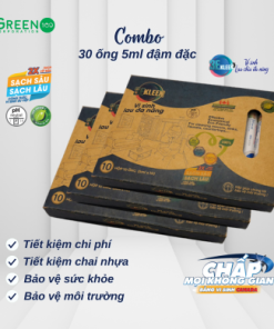 Bộ vi sinh lau chùi đa năng 3E KLEEN siêu tiết kiệm