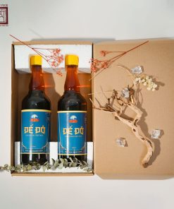 Nước mắm nguyên chất ĐẾ ĐÔ Xanh Phú Quốc (2 chai x 500ml/ 1 chai)