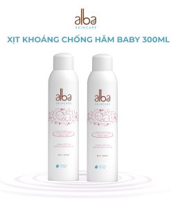 Xịt khoáng chống hăm cho bé Alba 300ml