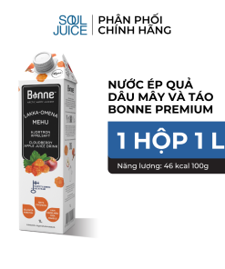 Nước ép cao cấp quả dâu mây mix táo BONNE 1 lít