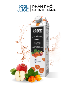 Nước ép cao cấp quả dâu mây mix táo BONNE 1 lít