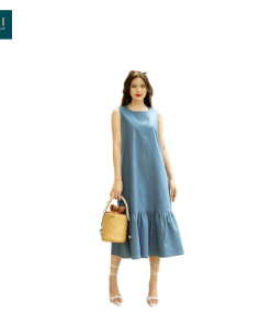 Đầm đuôi cá Linen